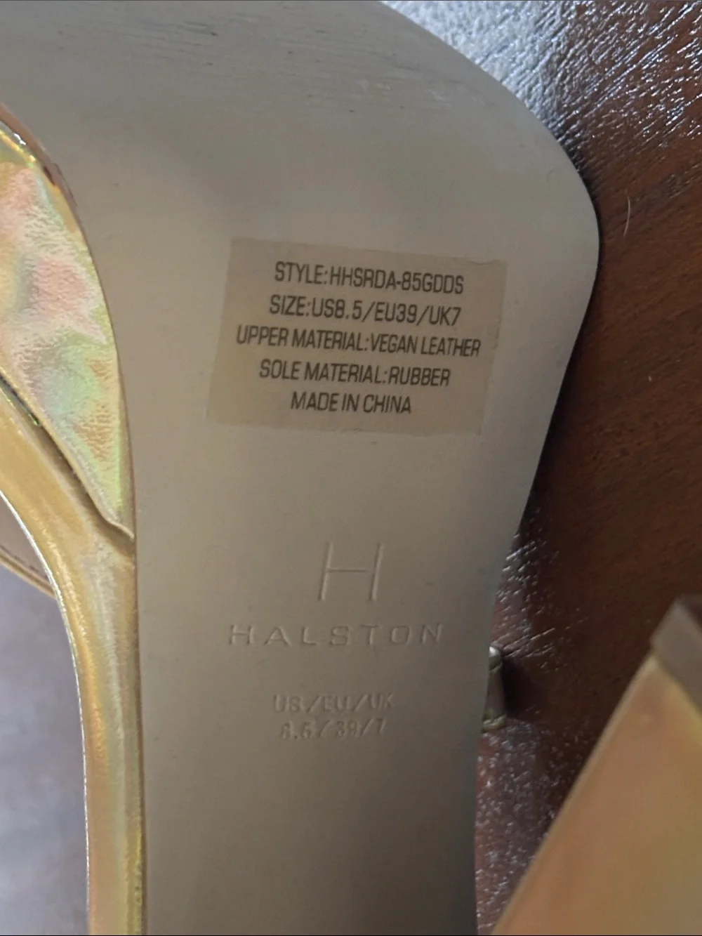 HALSTON SARDINIA PLATFORM DRESS SANDALS